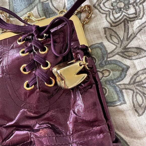 Loop NYC Vintage 1980s Sugar Ray Boxing Glove Tooth Handbag Cigarette Purse - Picture 5 of 6